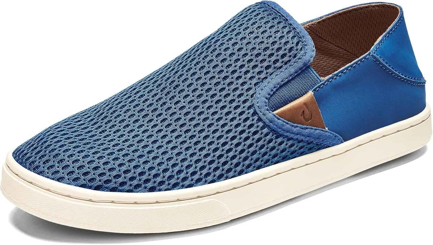 OLUKAI Pehuea Women's Slip On Sneakers, Casual Everyday Shoes with Easy On & Off Design, Breathable Mesh & Drop-in Heel, All-Day Comfort & Support