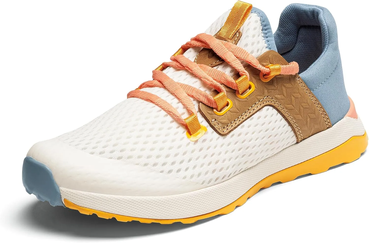 OLUKAI Wailuku Women's Athletic Sneakers, Lightweight & Breathable Mesh, Comfort Fit & Wet Grip Rubber Soles, All-Day Comfort & Supportive