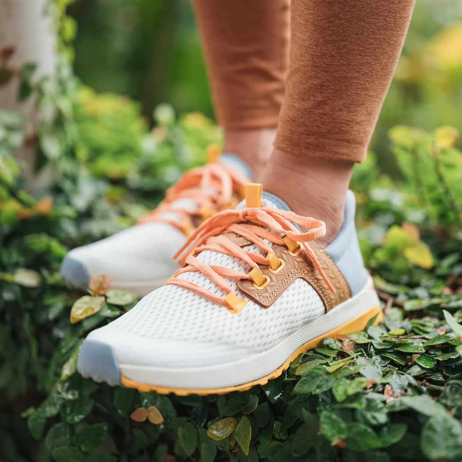 OLUKAI Wailuku Women's Athletic Sneakers, Lightweight & Breathable Mesh, Comfort Fit & Wet Grip Rubber Soles, All-Day Comfort & Supportive