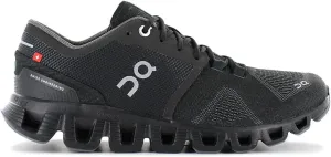 On Women's Cloud X Sneakers, Black/Asphalt, 5 M