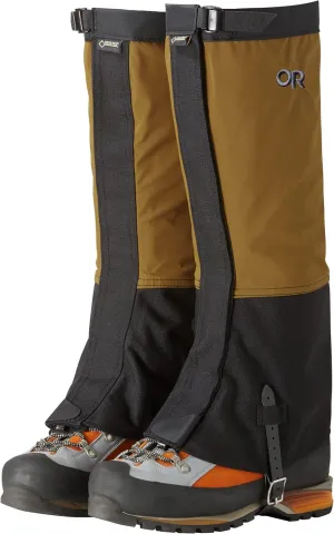 Outdoor Research Men's Crocodile Gaiters, Ochre/Black, Large