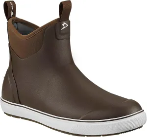 Piscifun Men’ s Deck Boots, Waterproof Fishing Rain Boots, Anti-Slip Rubber Boots with Breathable Neoprene Lining
