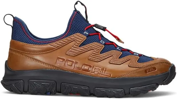 Polo Ralph Lauren Men's Adventure 300lt Leather-mesh Sneaker