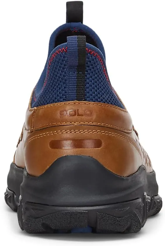 Polo Ralph Lauren Men's Adventure 300lt Leather-mesh Sneaker