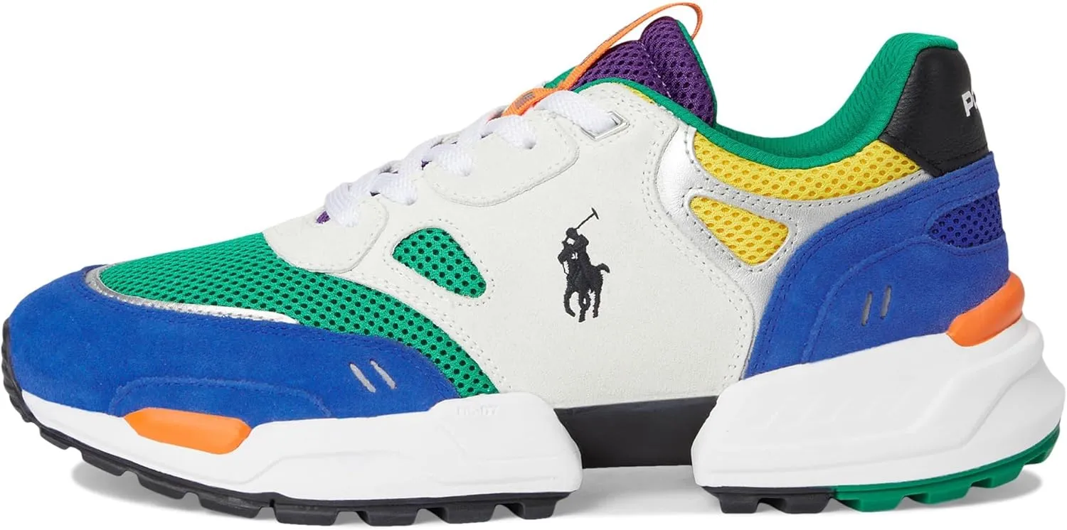 Polo Ralph Lauren Men's Jogger Suede & Mesh Sneaker