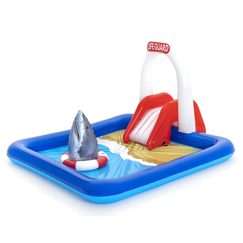 Pools Play Inflatable Above Huge price cut Ground Fast dispatch Swimming Kids Lifeguard Pool Bestway Slide