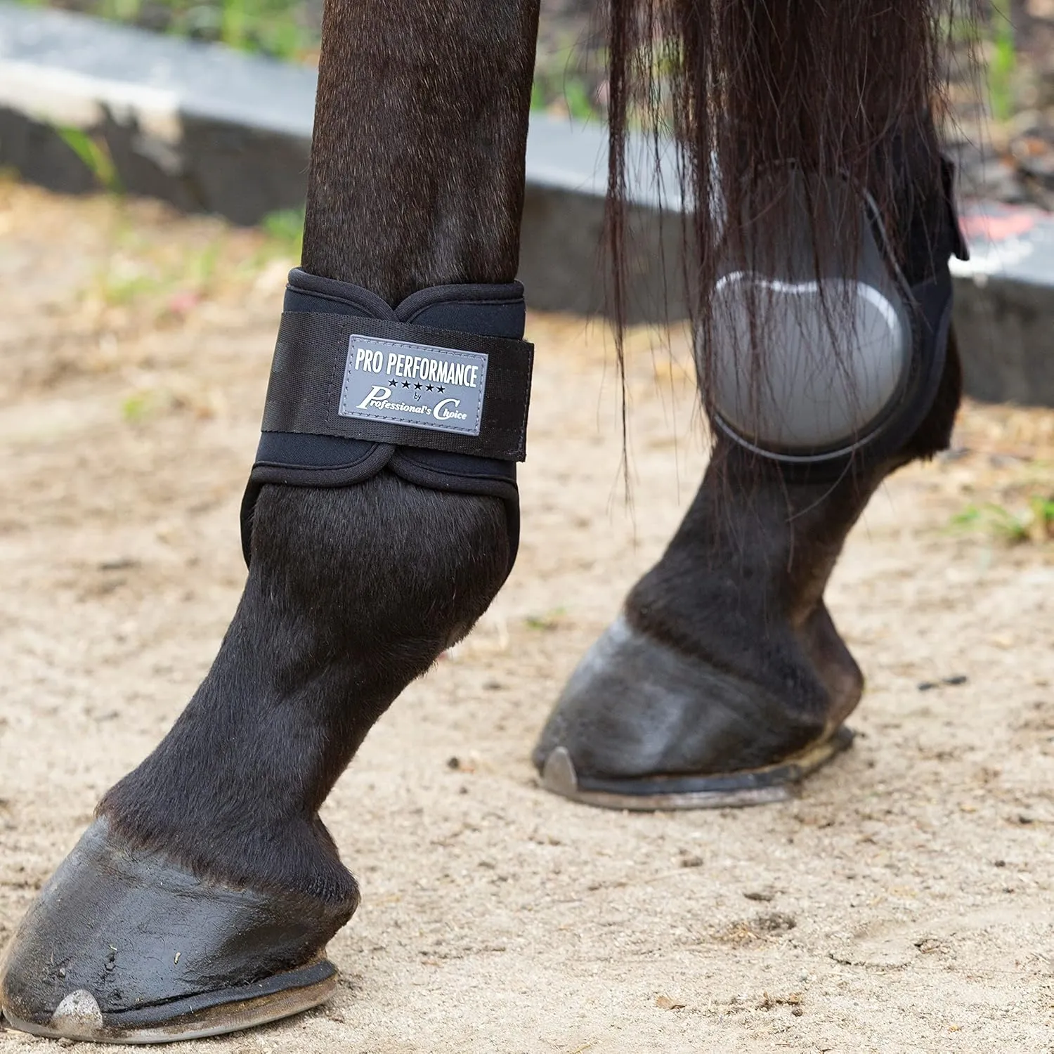 Professional's Choice Sports Medicine Products Pro Performance Fetlock Horse Boots Equestrian Sports | Black One Size