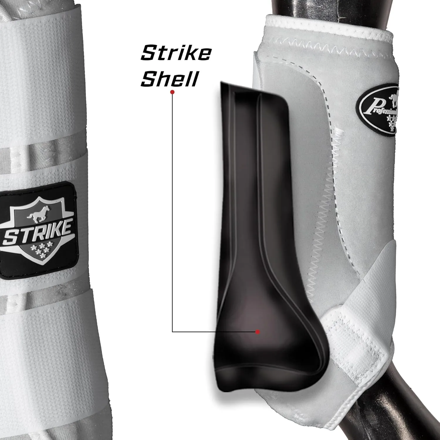 Professional's Choice Strike Sports Medicine Boot | All-in-One Solution to Impact Protection and Support | Value 4-Pack