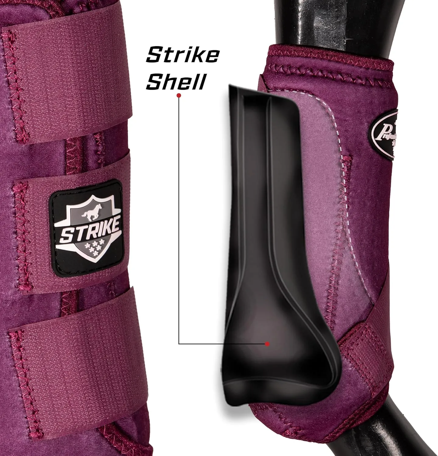 Professional's Choice Strike Sports Medicine Boot | All-in-One Solution to Impact Protection and Support | Value 4-Pack