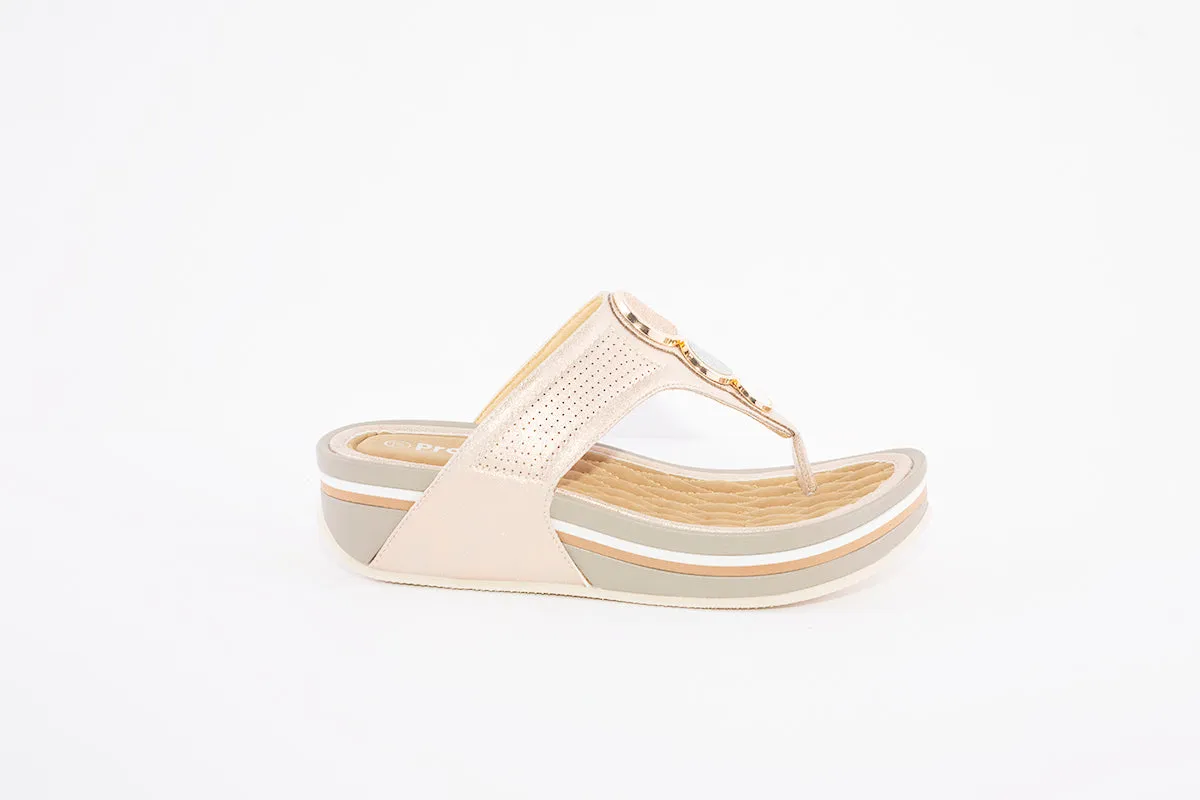 PROPET - WW1530 FASHION TOE-POST MULE - ROSE GOLD