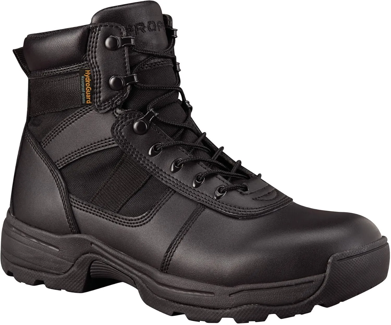 Propper Men's Series 100 6" Side Zip Waterproof Boot, Black, 11.5 Wide