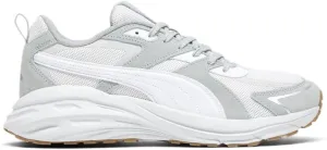 PUMA - Mens Hypnotic Long Sleeve Shoes, Color Feather Gray/White/Cool Mid Gray, Size: 11 M US