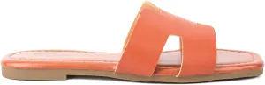 Putu Women's Flat Sandals Summer Sandals Cute Slide Sandals