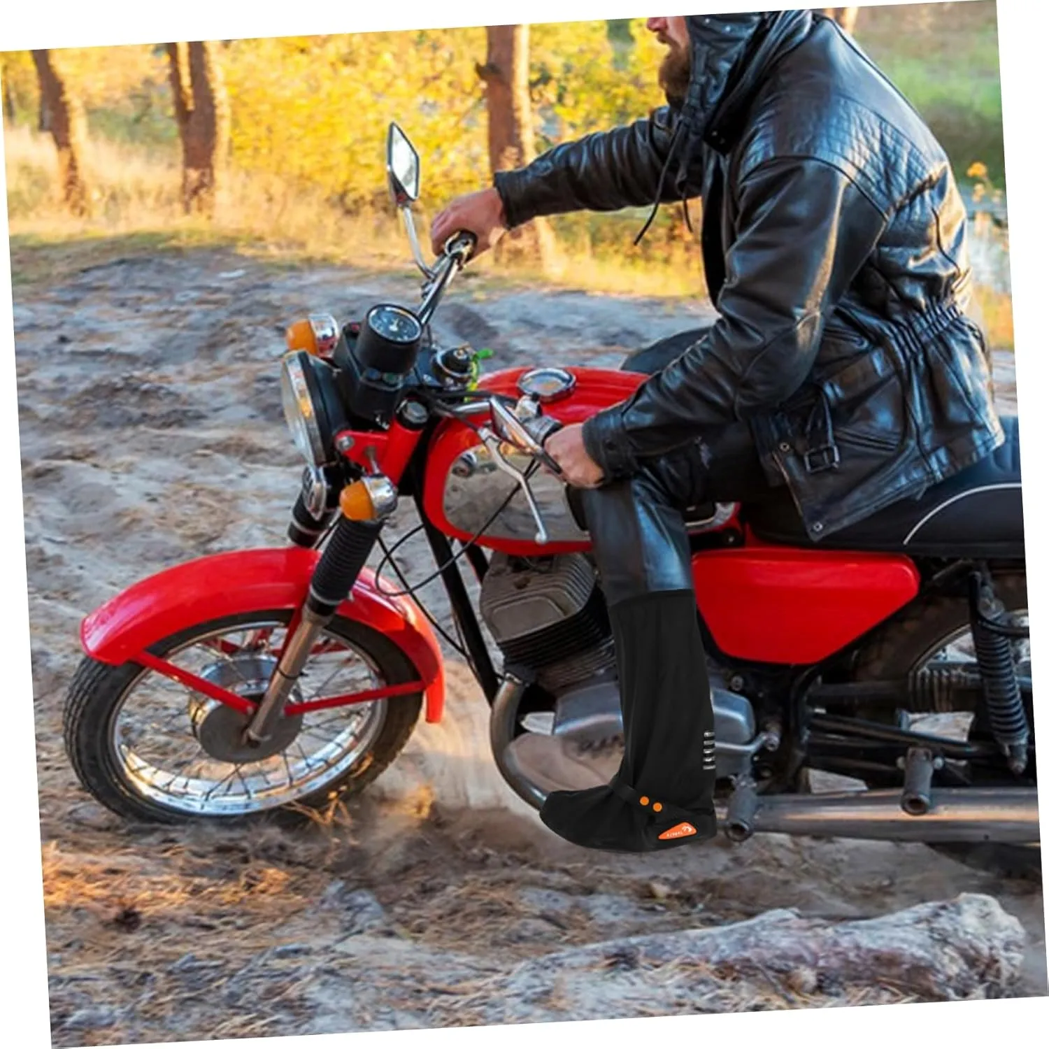 Rainproof Shoe Cover Bike Rain Cover Insulated Boot Covers Boot Covers for Snow Motorcycle Shoe