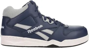 Reebok Men's Rb4133 Bb4500 Safety High Top Composite Toe Work Sneaker Navy and Grey Industrial & Construction Boot