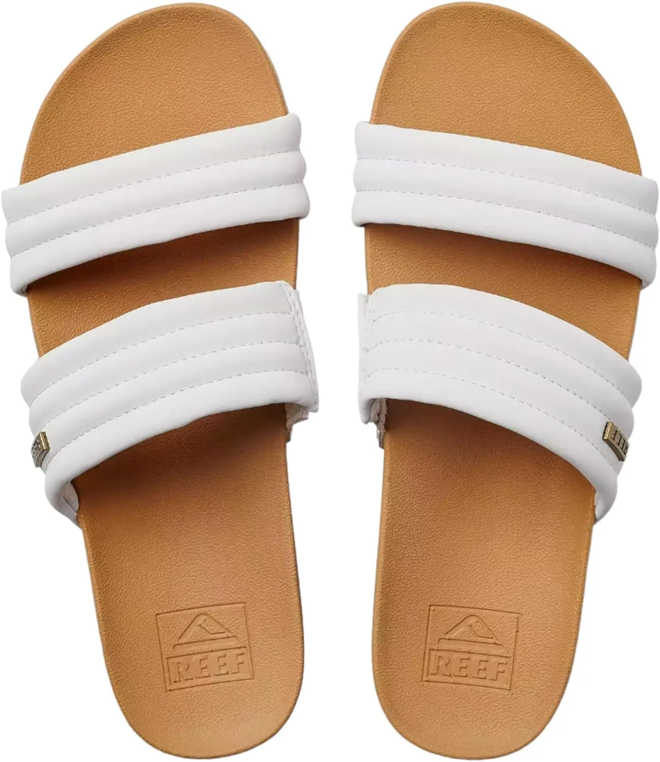 Reef Women's Kaia 2 Bar Platform Slide Sandals
