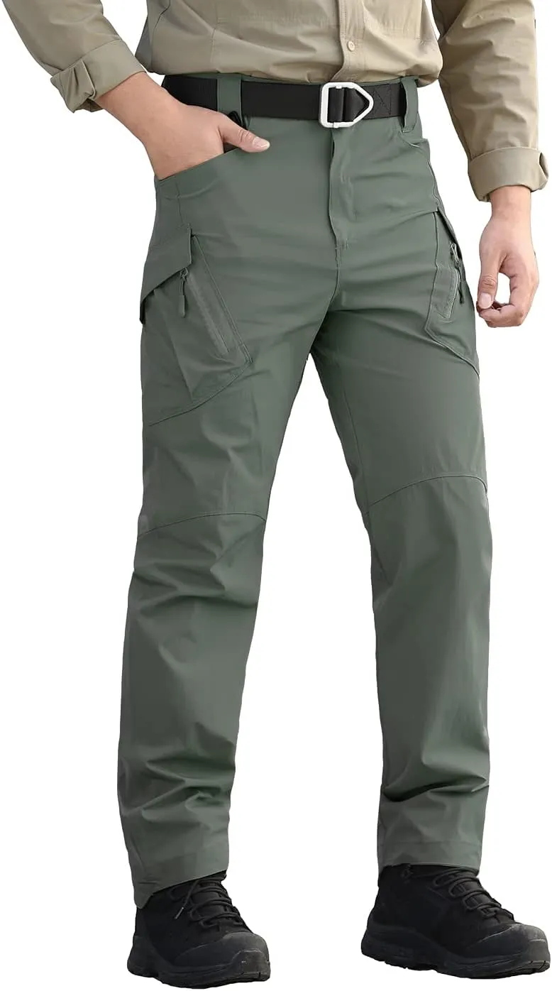 ReFire Gear Men's Quick Dry Tactical Pants Summer Lightweight Outdoor Hiking Cargo Trousers