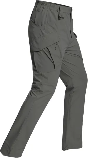 ReFire Gear Men's Quick Dry Tactical Pants Summer Lightweight Outdoor Hiking Cargo Trousers