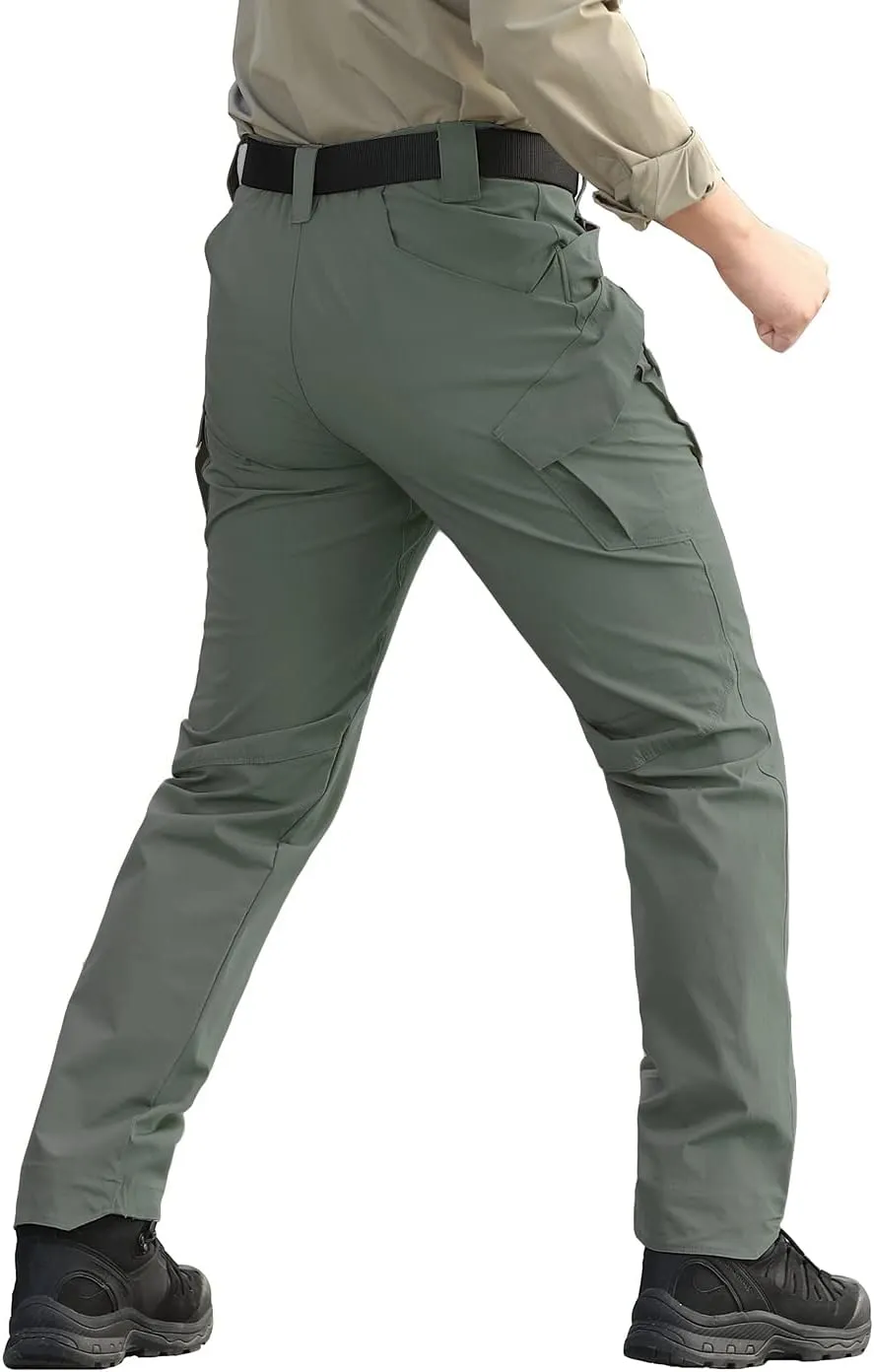 ReFire Gear Men's Quick Dry Tactical Pants Summer Lightweight Outdoor Hiking Cargo Trousers