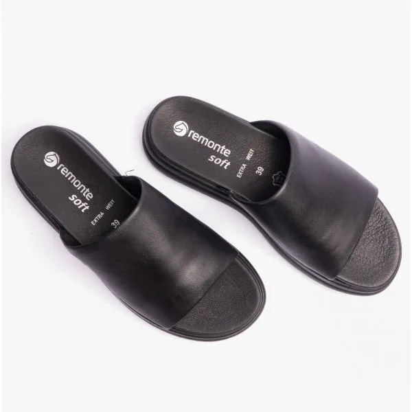 Remonte DONATELLA Womens Mule Sandals Black