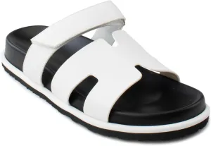 RF ROOM OF FASHION Women's Cutout Design Comfort Slide Sandals