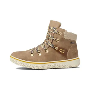 Rieker - Cordula 38 - Waterproof Sneaker Boot - Tan / Multi