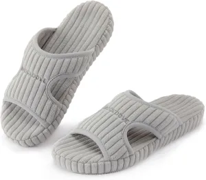 RockDove Women's Bounce-Back Ribbed Corduroy Slide Indoor House Slipper