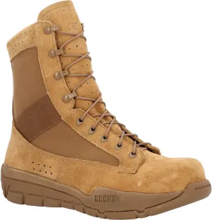 ROCKY C4T Protective Toe Tactical Military Boot, Coyote Brown, Size 10.5(W)