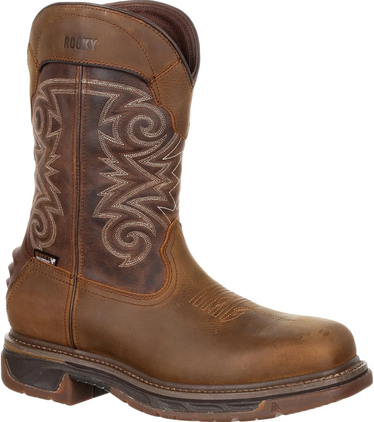 ROCKY Iron Skull Composite Toe Waterproof Western Boot