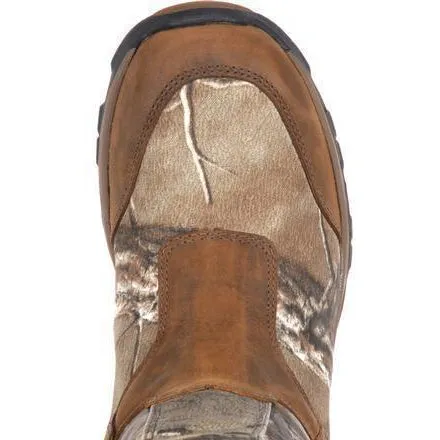 Rocky Men's Retraction 17" Waterproof Side Zipper Snake Hunt Boot Realtree RKS0243