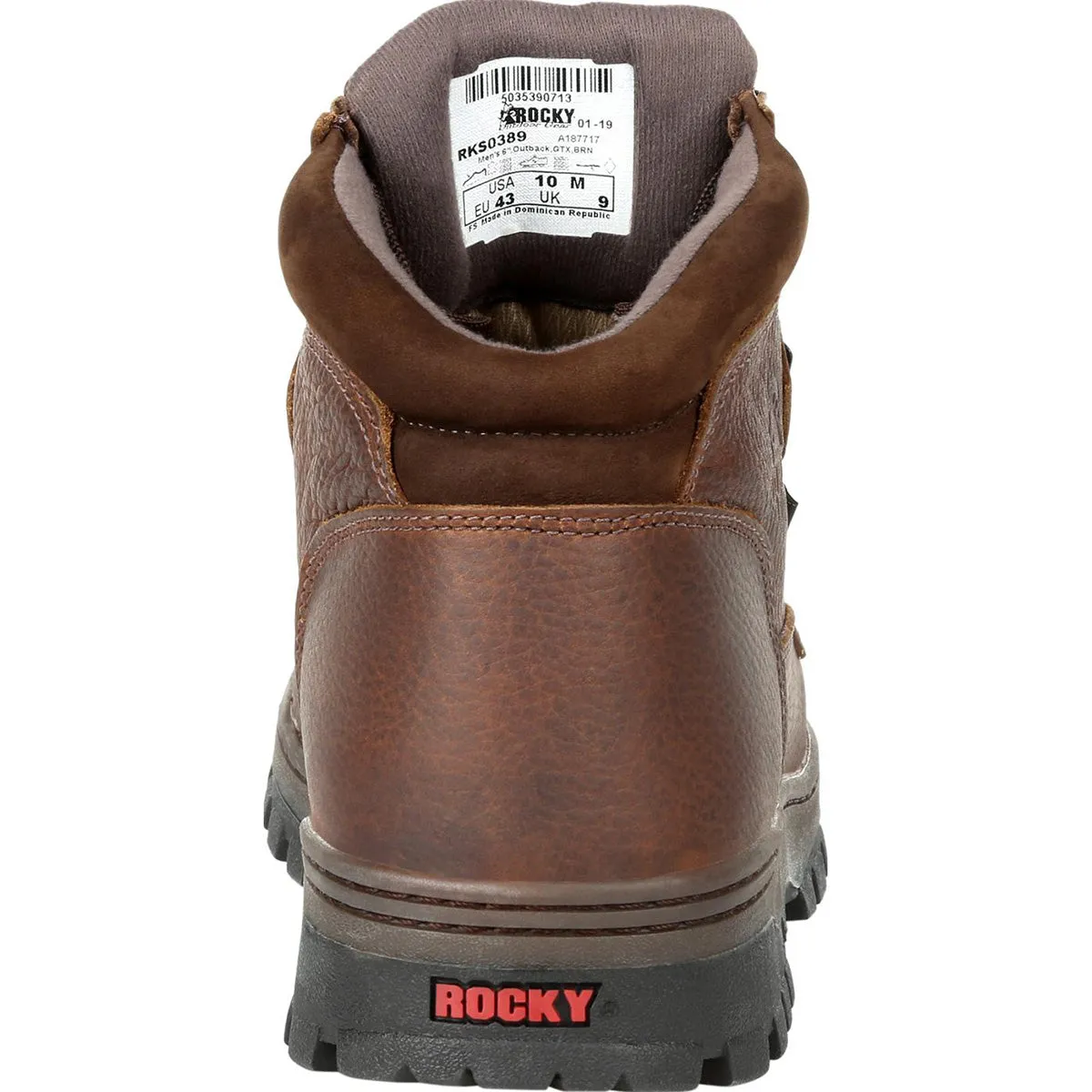 Rocky RKS0389 Men's Outback Plain Toe Gore-Tex WP Boot