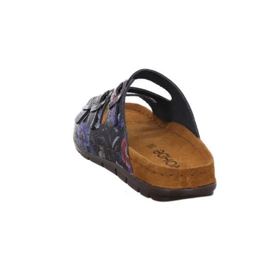 'Rodigo-D' women's sandal - Blue mix