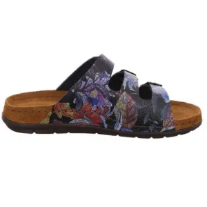 'Rodigo-D' women's sandal - Blue mix