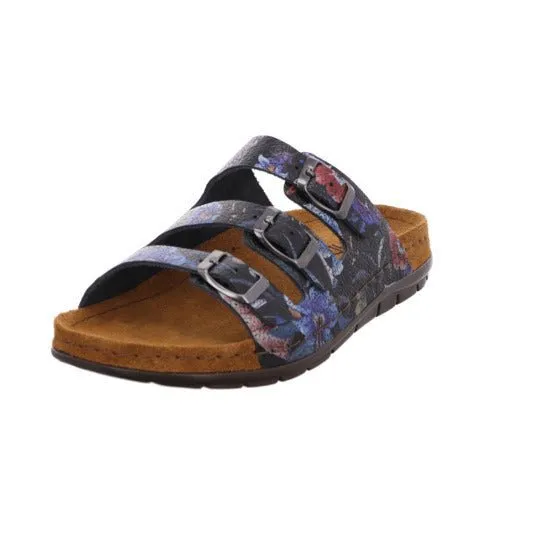 'Rodigo-D' women's sandal - Blue mix
