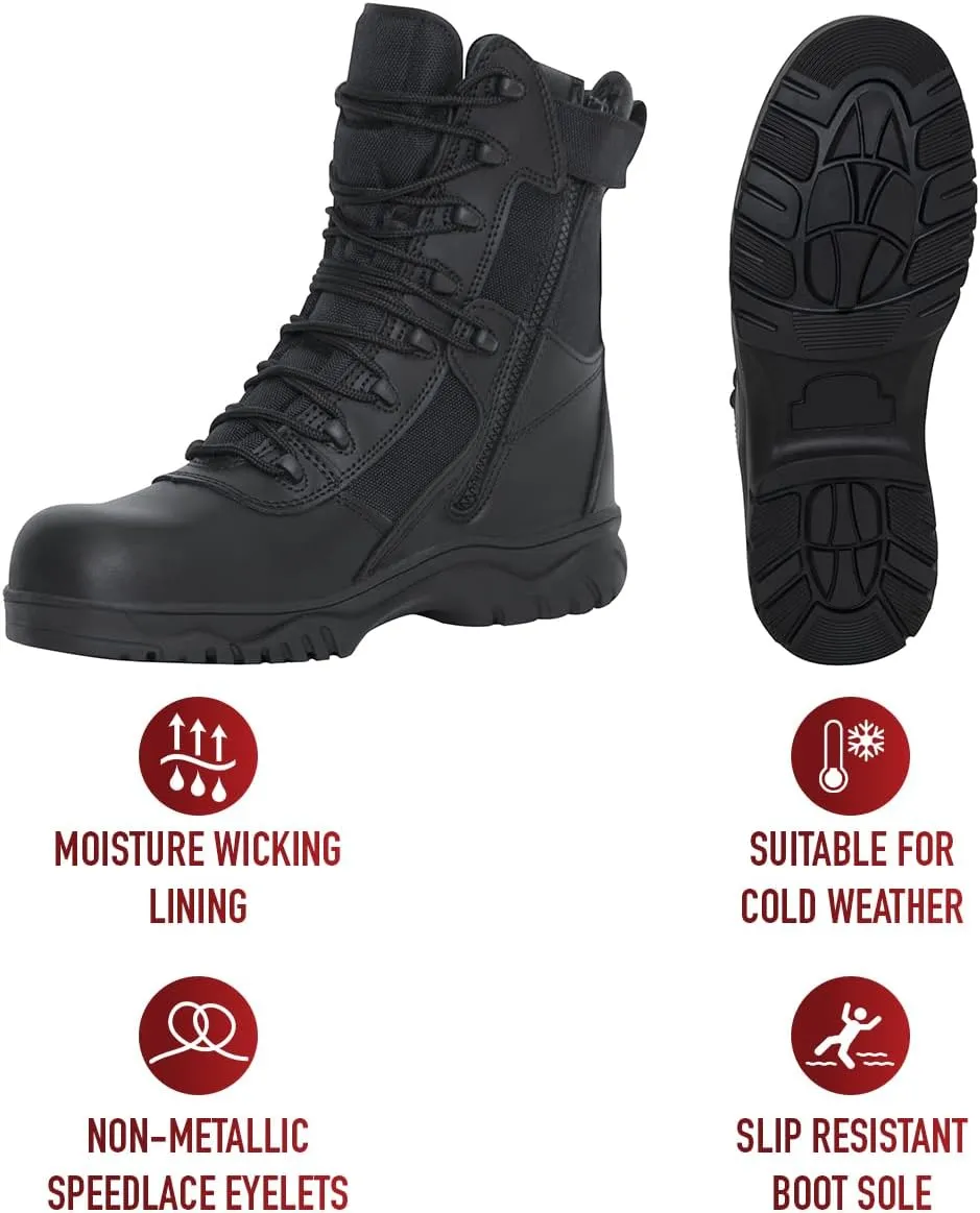 Rothco Side Zip-Composite Forced Entry Tact Boot