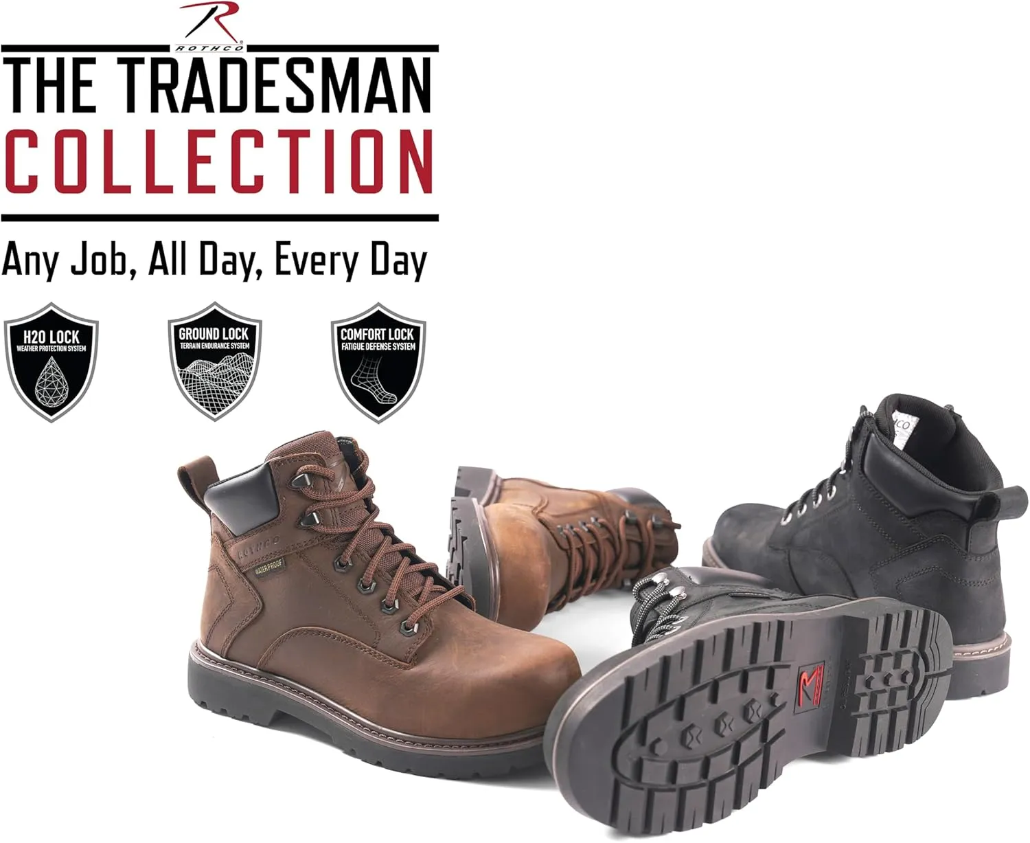 Rothco Tradesman 6 Inch Work Boot