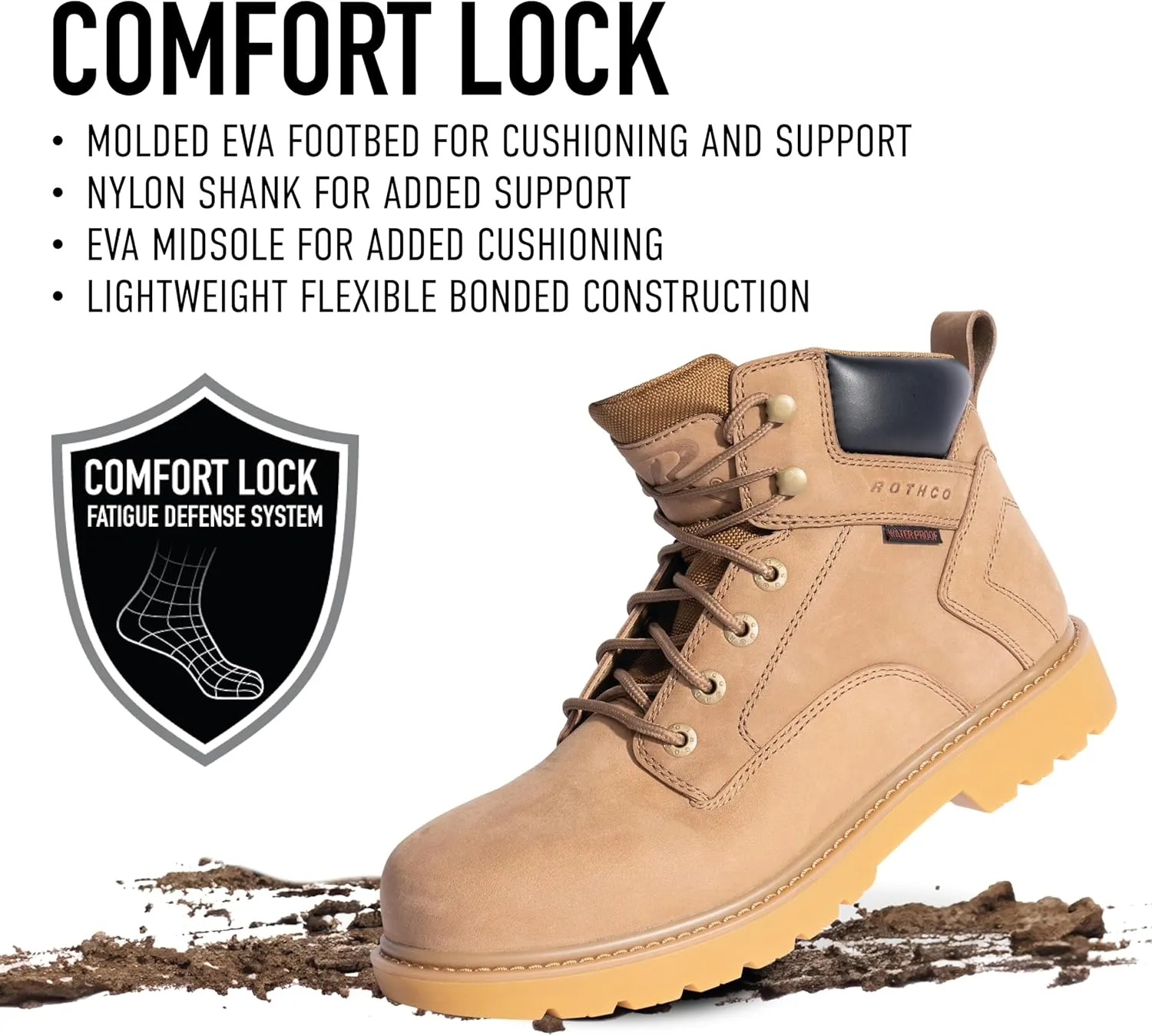 Rothco Tradesman 6 Inch Work Boot