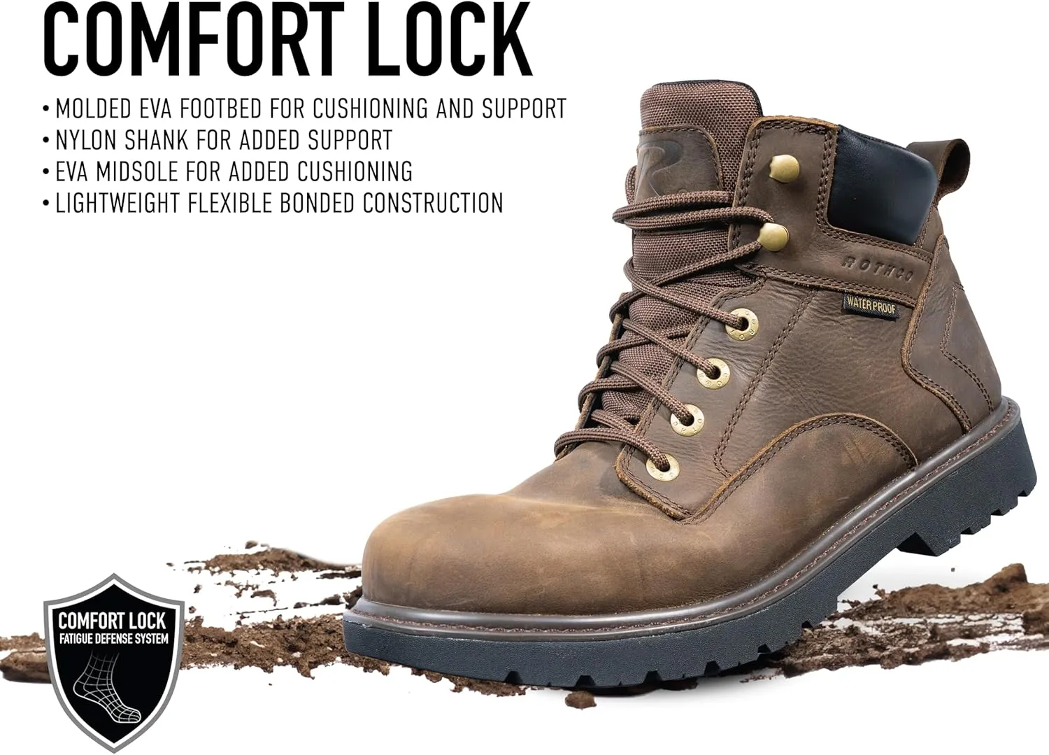 Rothco Tradesman 6 Inch Work Boot
