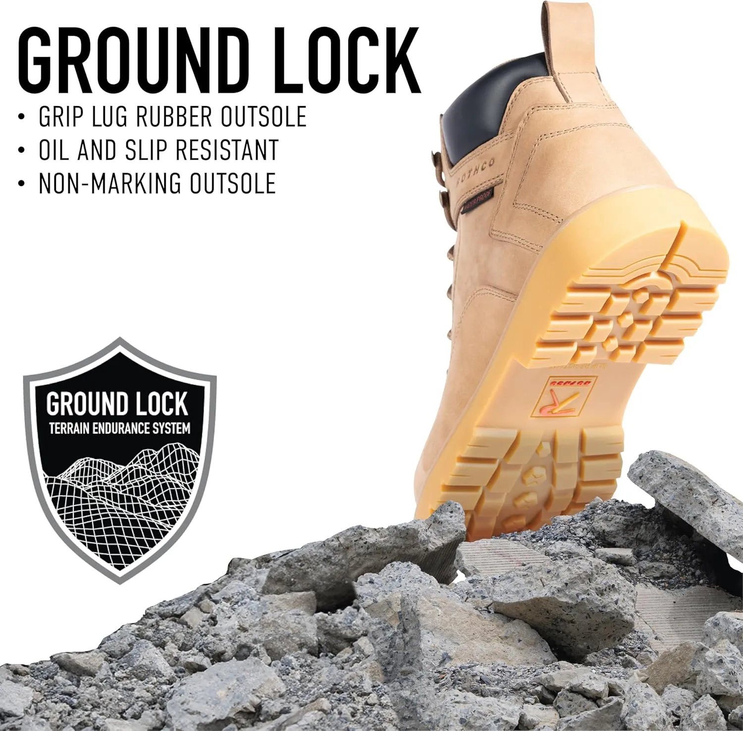 Rothco Tradesman 6 Inch Work Boot