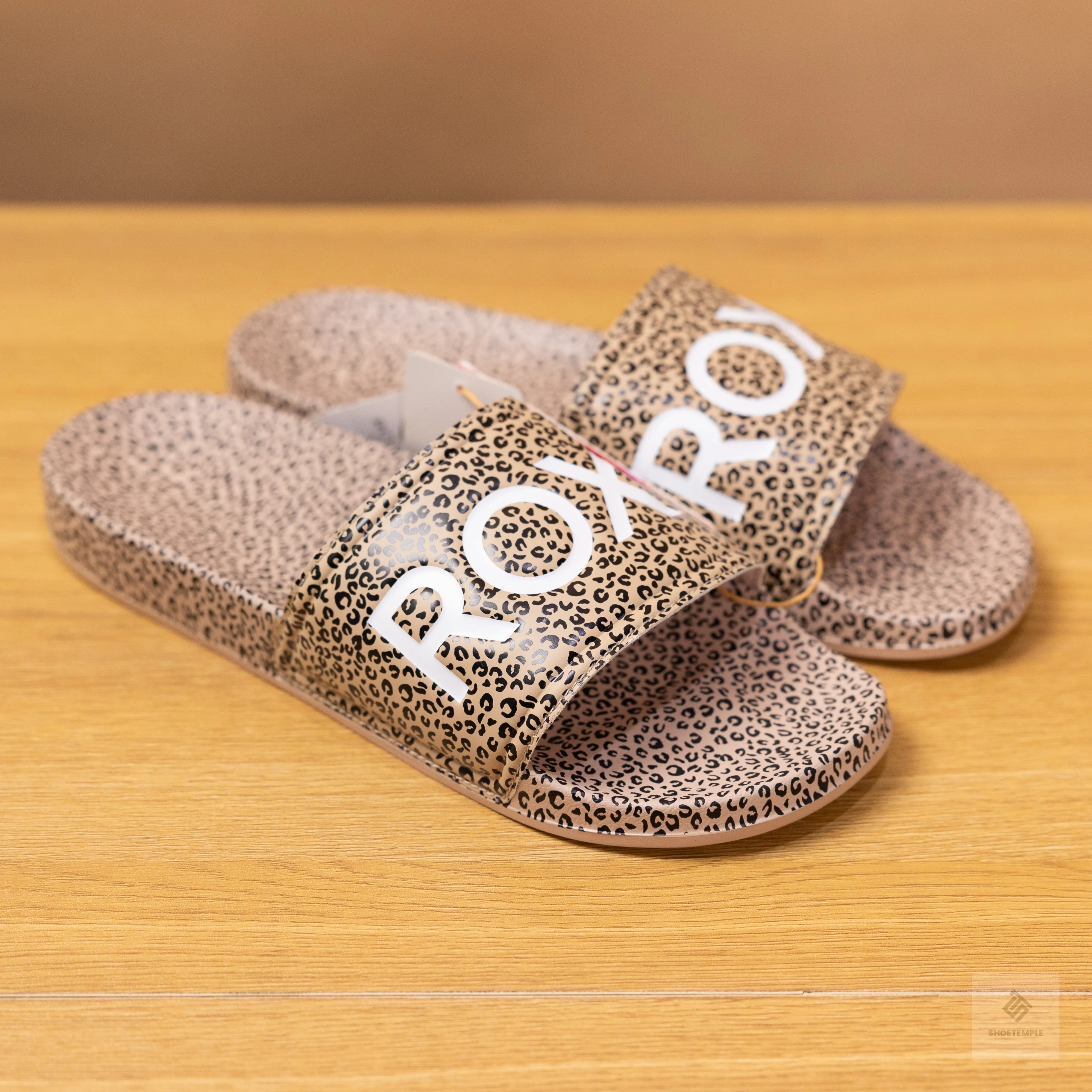 Roxy Slides Leopard Pattern