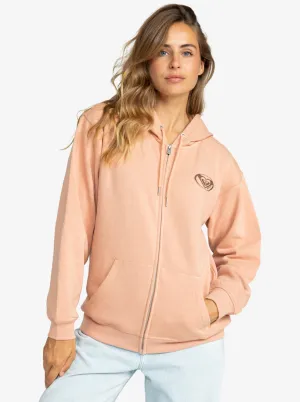 Roxy Surf Stoked Zipped Brushed - Cafe Creme