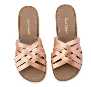 Salt Water Sandal | Retro Slide | Rose Gold | Adult