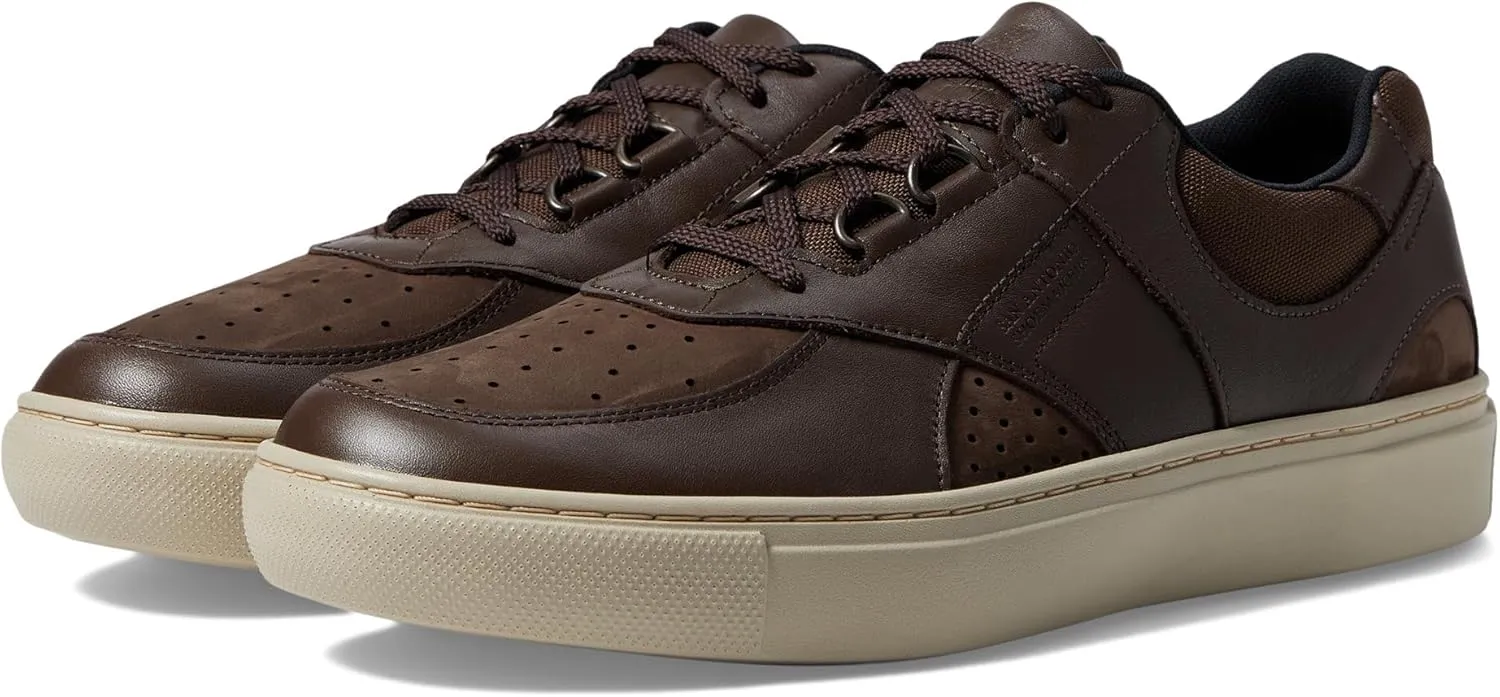 SAS High Street Shoes for Men - Leather Upper with Cushioned Footbed, Breathable and Comfortable Lace-up Sneakers - Smores