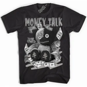 Satin Shadow 1s Sneaker Shirt Money Talk Bear Graphic