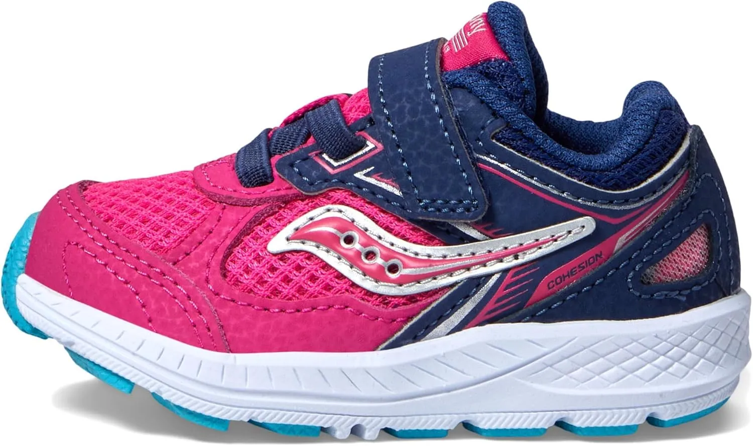 Saucony Unisex-Child Cohesion 14 Alternative Closure Jr Running Shoe