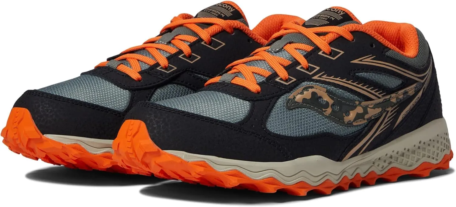Saucony Unisex-Child Cohesion Tr14 Lace to Toe Trail Running Shoe