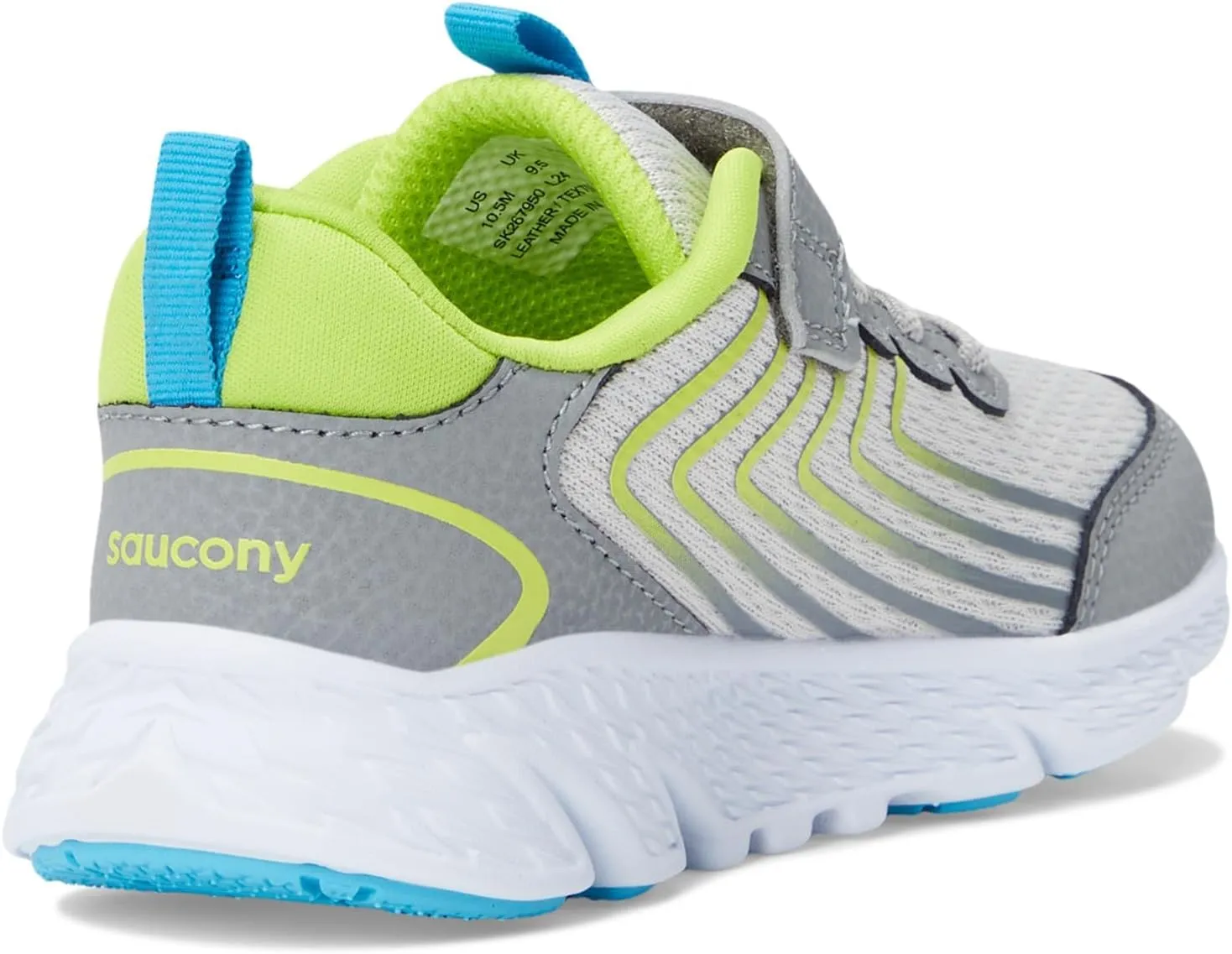 Saucony Unisex-Child Wind 3.0 Alternative Closure Sneaker