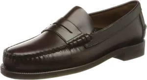Sebago Clovehitch II FGL Waxed Boat Shoes - Leather Moccasins for Men with Breathable Mesh Panels, Anatomical EVA Midsoles, and Slip-Resistant Outsoles