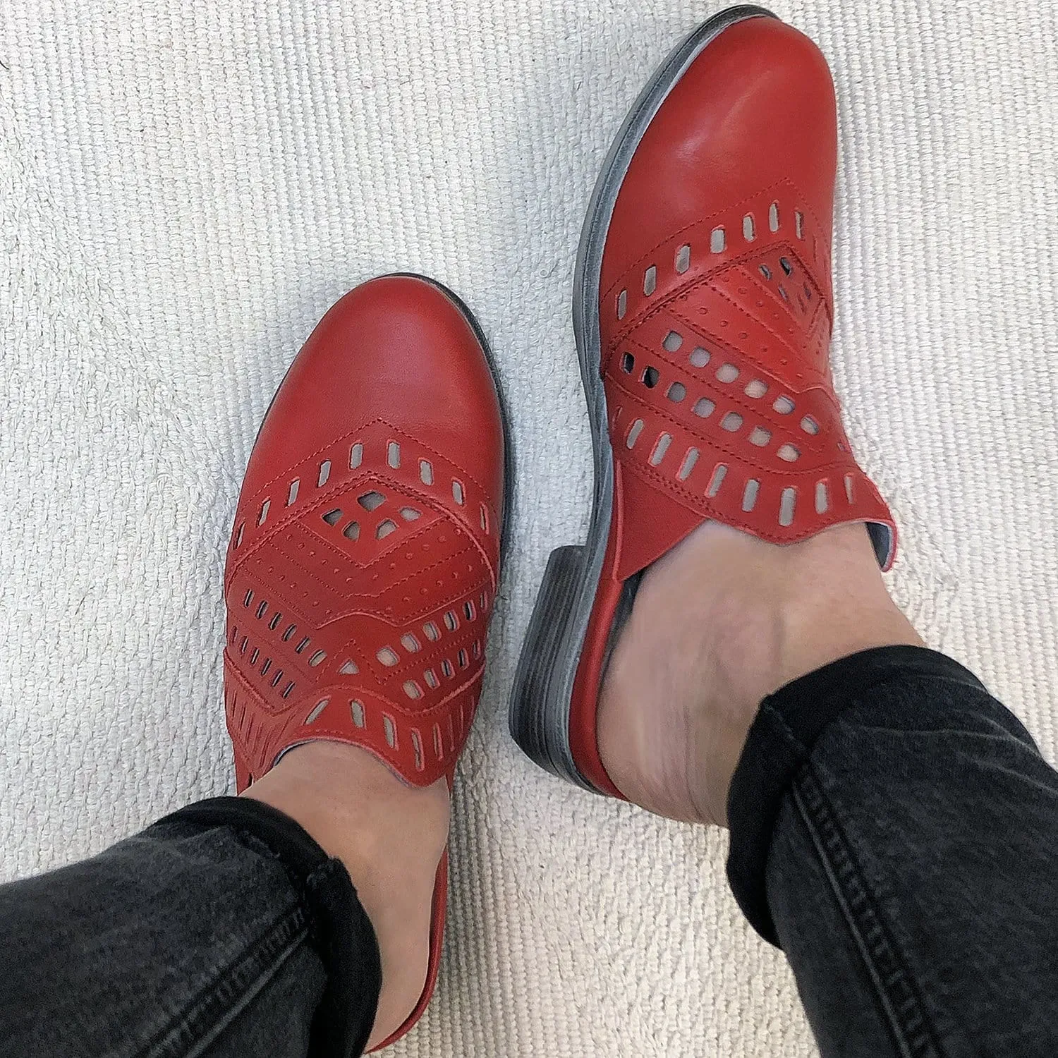 Sharkia Leather Mule (26069)