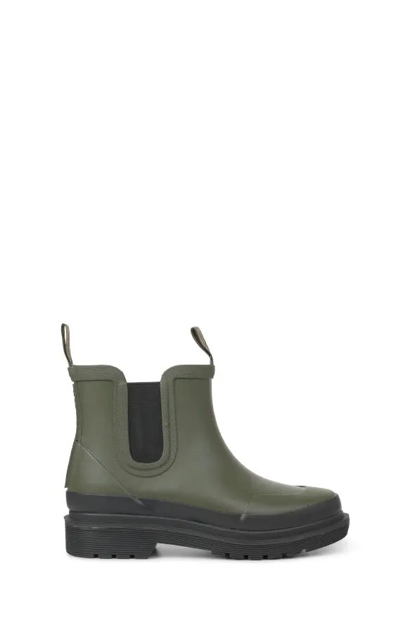 Short Rubber Boot - Army